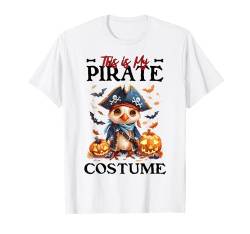 This is My Pirate Costume Bird Halloween Pirate Halloween T-Shirt von Halloween Costume Spooky Season Men Women Kids