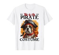 This is My Pirate Costume Boxer Halloween Pirate Halloween T-Shirt von Halloween Costume Spooky Season Men Women Kids