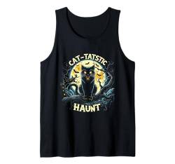 CAat-Tastic Haunt Halloween Katze Mond Tank Top von Halloween Costume Tees For Boys Girls Men Women