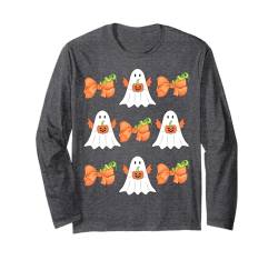 Halloween Ghost Fall Kürbis Spaß Herbst Kürbisse Geister Langarmshirt von Halloween Costumes Shopp