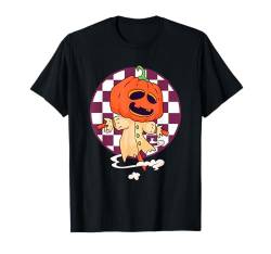 Vintage Art Herren Damen Retro Gruselig Gothic Halloween Geist T-Shirt von Halloween Fall Scary Costume