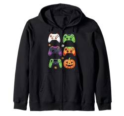 Halloween Gamer Controller Gruseliges Gaming Halloween Fans Kapuzenjacke von Halloween Gaming Controller Gruseliges Videospiel