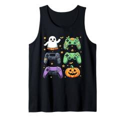 Halloween Gamer Controller Gruseliges Gaming Halloween Fans Tank Top von Halloween Gaming Controller Gruseliges Videospiel