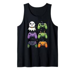 Halloween Gamer Controller Gruseliges Gaming Halloween Fans Tank Top von Halloween Gaming Controller Gruseliges Videospiel