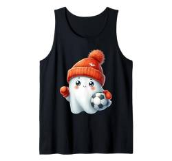 Fußball-Geist, Halloween-Party-Kostüm für Kinder Tank Top von Halloween Ghost Costume Gift for Halloween Party