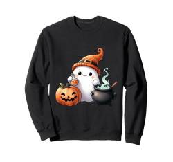 Geist Halloween Party Kostüm Kinder Sweatshirt von Halloween Ghost Costume Gift for Halloween Party