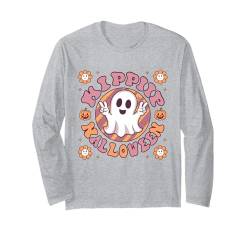 Hippie Halloween Party Geisterkostüm Langarmshirt von Halloween Ghost Costume Gift for Halloween Party