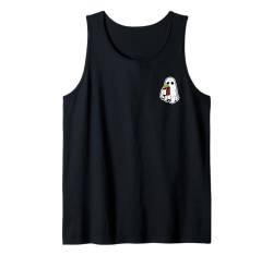 Ghost Pocket Popcorn, Halloween-Design, Ghoul Spirit Tank Top von Halloween Ghost Design Men Women Kids