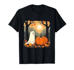 Ein Baby-Geistersammler und ein riesiger Kürbisausschnitt T-Shirt von Halloween Ghostly Gifts & Creepy Tees by taiche