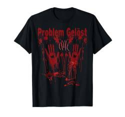 Halloween Blutige Hände Blutspritzer Kostüm Zombie Herren T-Shirt von Halloween Kostüm Blut Vampir Verkleidung Damen