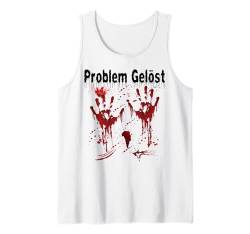 Halloween Blutige Hände Blutspritzer Kostüm Zombie Herren Tank Top von Halloween Kostüm Blut Vampir Verkleidung Damen