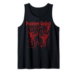 Halloween Blutige Hände Blutspritzer Kostüm Zombie Herren Tank Top von Halloween Kostüm Blut Vampir Verkleidung Damen