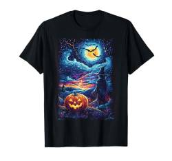 Halloween Deko Frauen Hexe Kürbis Kinder Mädchen Halloween T-Shirt von Halloween Kostüm Damen Halloween Outfit Herren