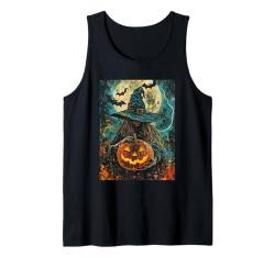 Halloween Deko Frauen Hexe Kürbis Kinder Mädchen Halloween Tank Top von Halloween Kostüm Damen Halloween Outfit Herren