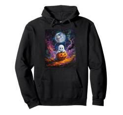 Halloween Deko Frauen Männer Kinder Geist Kürbis Halloween Pullover Hoodie von Halloween Kostüm Damen Halloween Outfit Herren