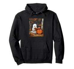 Halloween Deko Frauen Geist Buch Männer Kinder Halloween Pullover Hoodie von Halloween Kostüm Damen Herren Halloween Outfit