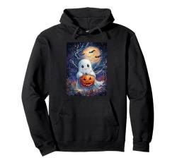 Halloween Deko Frauen Geist Kürbis Männer Kinder Halloween Pullover Hoodie von Halloween Kostüm Damen Herren Halloween Outfit