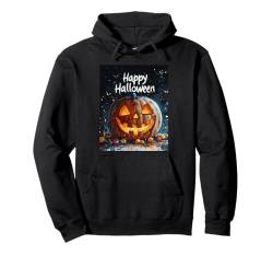 Halloween Deko Frauen Kürbis Design Männer Kinder Halloween Pullover Hoodie von Halloween Kostüm Damen Herren Halloween Outfit