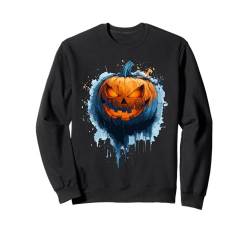 Halloween Deko Frauen Kürbis Design Männer Kinder Halloween Sweatshirt von Halloween Kostüm Damen Herren Halloween Outfit