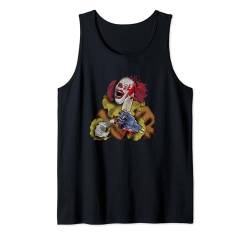 Halloween clown Horror Blutige clown Blutspritzer Kostüm Tank Top von Halloween Kostüm TRO Geschenke Für Herren Damen