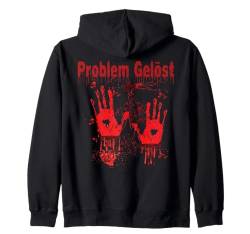 Halloween Blutige Hände Blutspritzer Kostüm Zombie Blut Kapuzenjacke von Halloween Kostüm Vampire Verkleidung Herren Damen