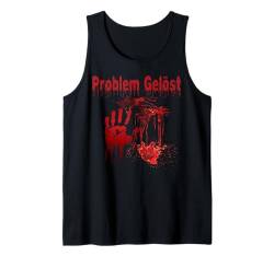 Halloween Blutige Hände Blutspritzer Kostüm Zombie Blut Tank Top von Halloween Kostüm Vampire Verkleidung Herren Damen