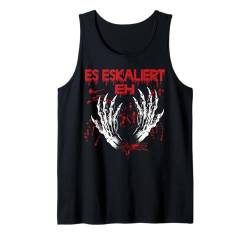 Halloween Blutige Hände Blutspritzer Kostüm Zombie Herren Tank Top von Halloween Kostüm Zombie Verkleidung Damen Vampire