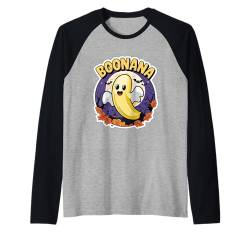 Halloween Boonana Cute Ghost Banana Halloween Costume Raglan von Halloween Lustig Halloween Boonana Halloween