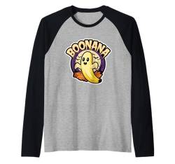 Halloween Boonana Cute Ghost Banana Halloween Costume Raglan von Halloween Lustig Halloween Boonana Halloween