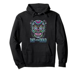 Tag des toten Lichts Sugar Skull Bright Dia De Los Muertos Pullover Hoodie von Halloween Men Women Boys Girls Tees and Gifts