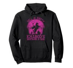 Die Hölle ist leer, Ichabods Albtraum, Headless Horseman Pullover Hoodie von Halloween Mr. Cranes schlimmster Albtraum