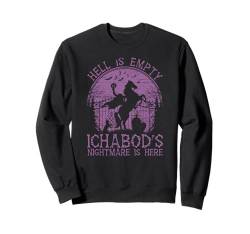 Die Hölle ist leer, Ichabods Albtraum, Headless Horseman Sweatshirt von Halloween Mr. Cranes schlimmster Albtraum