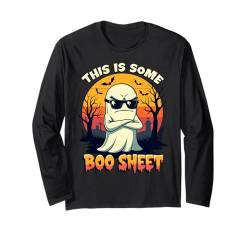 Lustiges Halloween-Outfit & Geist, This Is Some Boo Sheet Langarmshirt von Halloween Party Costumes Women Men Kids Boys Girls