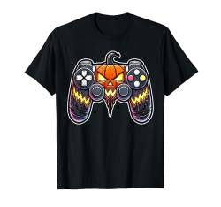 Spooky Gamer Halloween Skelett Zombie Mummy Video Gamer T-Shirt von Halloween Party Gaming Gear Kids