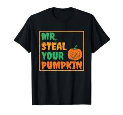 Mr Steal Halloween Lustiger gruseliger Kürbis T-Shirt von Halloween Pumpkin Design Men Women Kids