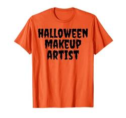 Haunted House Halloween-Maskenbildner, lustiger Kürbis, Mann, Frau T-Shirt von Halloween Security Shopp