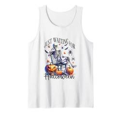 Ich warte nur auf Halloween Tank Top von Halloween Shirts For Women Men Kids Boys Girls