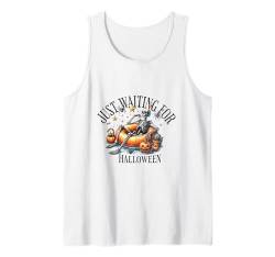 Ich warte nur auf Halloween Tank Top von Halloween Shirts For Women Men Kids Boys Girls