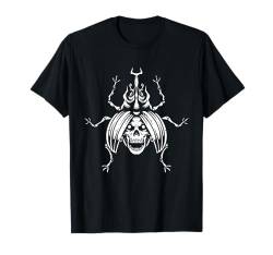 Skull Bug Halloween Design Gruseliges Skelett Gothic Gothic T-Shirt von Halloween Skeleton Design Men Women Kids