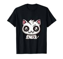 Lustige Halloween-Katzen-Zombie-Baby-Comic T-Shirt von Halloween Spooky Season Inc