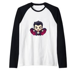 Lustiger Halloween-Vampir-Baby-Comic Raglan von Halloween Spooky Season Inc