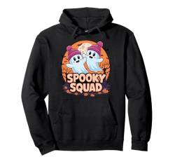 Halloween Spooky Squad Halloween Geist Mütze Pullover Hoodie von Halloween Spooky Squad Halloween Geist Mit Hüten