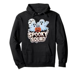 Halloween Spooky Squad Halloween Geist Mütze Pullover Hoodie von Halloween Spooky Squad Halloween Geist Mit Hüten