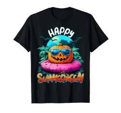 Summerween Vibes Sweet Ice Cream Pumpkin Summer Halloween T-Shirt von Halloween Summerween Spooky Season Men Women Kids