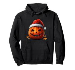 Halloween Deko Kinder Frauen Männer Kürbis Weihnachtsmütze Pullover Hoodie von Halloween Weihnachten Kostüm Damen Herren Outfit