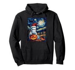 Halloween Kinder Kürbis Frauen Männer Geist Weihnachtsmütze Pullover Hoodie von Halloween Weihnachten Kostüm Damen Herren Outfit