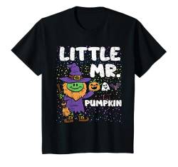 Kinder Mr Pumpkin Halloween Design Gruselige Hexe Kürbis Geist T-Shirt von Halloween Witch Design Toddler Boys Kids