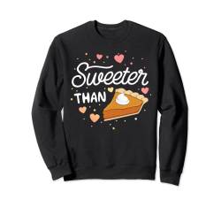 Sweeter Than Pumpkin Pie Halloween Shirt Kinder Thanksgiving Sweatshirt von Halloween by 14th Floor