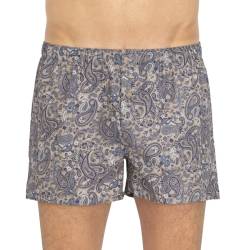 Hanro Boxershorts Blau gemustert von Hanro