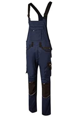 Hans Schäfer Workwear HSW Professional – Latzhose für Herren – Lange Arbeitshose mit Knietaschen – Bequem, strapazierbar und qualitativ – Navy, 66 von Hans Schäfer Workwear